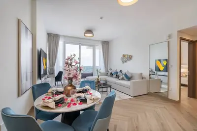 Image de 3305-1 Residence west tower · 1bhk/ Dubai Frame View/ Park/Metro