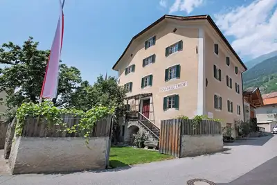 Image de Appartement de vacances 'Bachguthof' avec vue montagne, jardin partagé et balcon