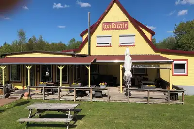 Image de Das Waldcafé ist ein Unterkunft mit Gemütlicher Atmosphäre,