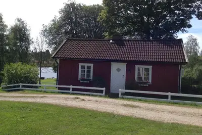 Image de Lake vacation by boat in southern Sweden