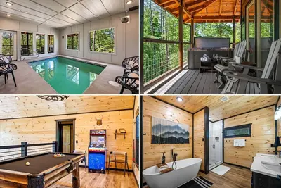 Image de *Indoor Pool*Hot Tub*Game Room*Mountain Views*
