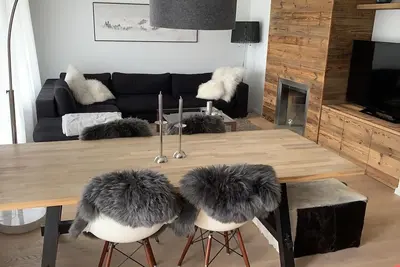 Magnifique duplex au centre de Crans