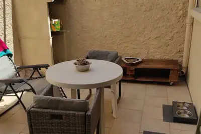 Image de Studio avec terrasse bord de Mer 3 mn