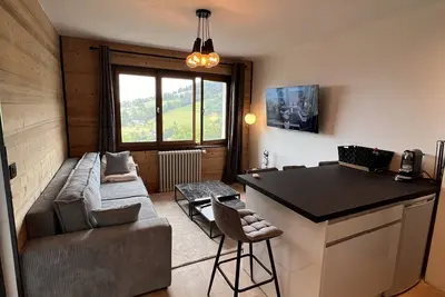 Image de Appartement moderne à 2 min des pistes de skis et 5 min de megeve