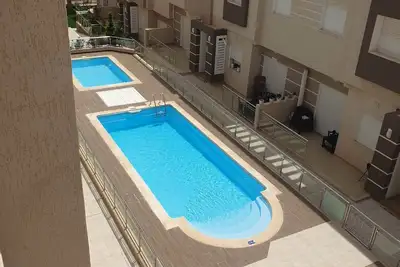 Image de Villa Tilel trés bien gardée avec piscine et vue sur mer