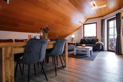 Image de Whirlpool, sauna, box-spring beds, Netflix, balcony, garden & barbecue - 6 persons