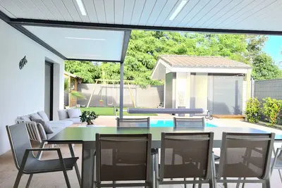 Image de Belle villa avec piscine 10/12pers