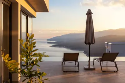 Image de Passive and designed villa near the beach, with sea view, poll and hot tube