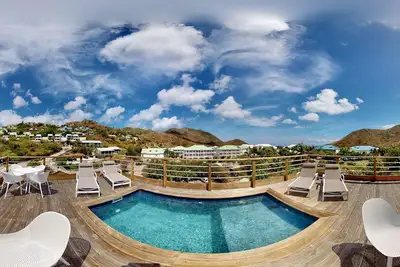 Image de Les Lauriers 2 - 2 Chambres -4 Pax - Piscine Sur Le Toit - Anse-Marcel