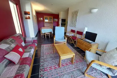 Image de Appartement cosy 3 étoiles, 8 pers, 53 m², proche centre et pistes, balcon sud/ouest, parking privé