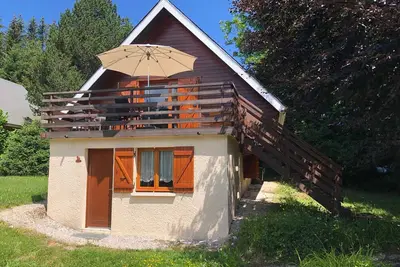 Image de Chalet 3 étoiles à Autrans, 4 pers, terrasse ensoleillée