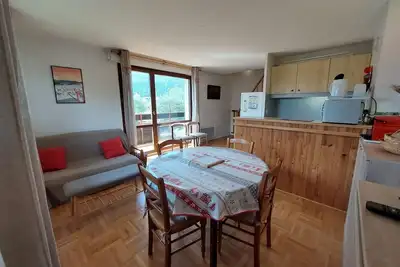 Image de Duplex lumineux de 55m² à Autrans - 6 pers - Pieds des pistes, proche commerces et navette ski