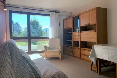 Image de Appartement avec balcon exposé sud, 40 m², proche centre et pistes - Autrans, 6 pers.