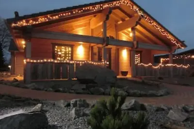 Image de 5 star chalet with sauna + fireplace in alpine chalet style, in the Upper Harz Mountains