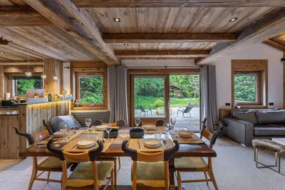 Image de Chalet avec Sauna et Mazots à Megève