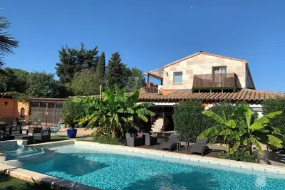 Image de Gîte 4 pers 50m2 (piscine/Jacuzzi sauna) à 10 mn de Montpellier