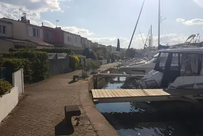 Villa en Marina en centre port au Cap d'Agde