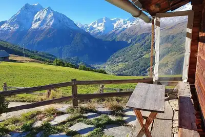 Maison de vacances Villaz pour 1 - 8 personnes avec 3 chambres à coucher - Hutte