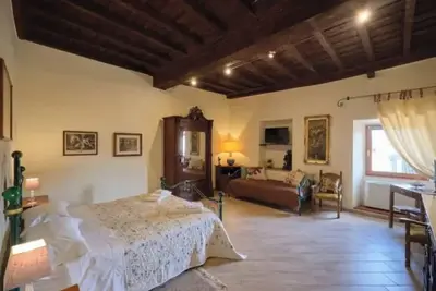 Apartment in a historic building in the center of Bagnoregio.