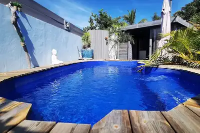 Image de Villa \"Le Voyageur\" style Lontan idéale en famille - piscine privée