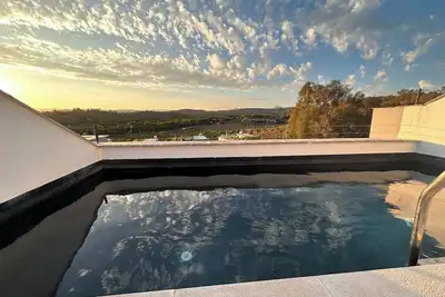 Sotogrande architectural gem with stunning roof-top pool