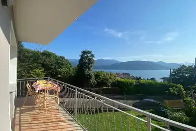 Rosa dei Venti apartment with lake view in Baveno