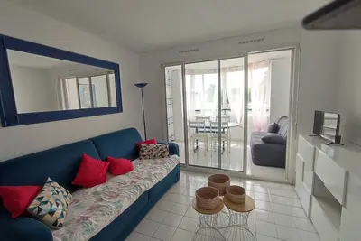 Joli appartement piscine proche Plage Rochelongue Cap d'Agde