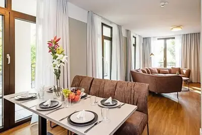 Appartement für 6 Personen, Dusche/wc - Velotel Bad Saarow