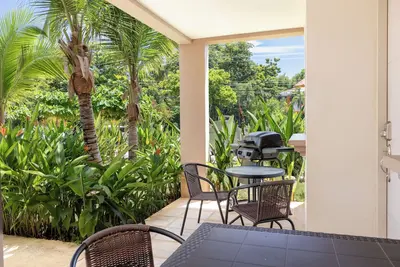 Two Palms Ground Unit Across from Beach