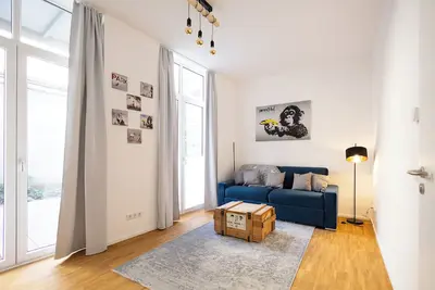 Image de ★ Ko-Living - Banksy Suite | In the center | Up to 4 pers. | Washing machine ★