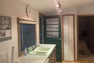 Lakefront home away from home. \n