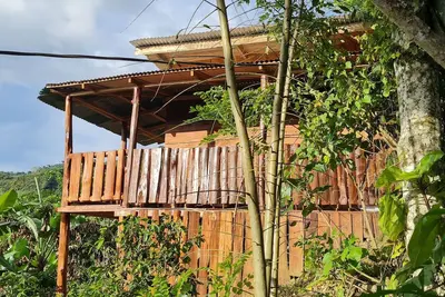 Image de Cozy cabaña overlooking a beautiful valley. Finca Fajardo Lodge. Rustic Cabin#1