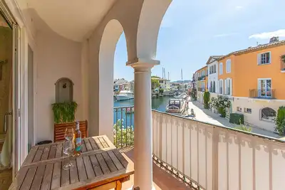 Image de Grand appartement 4 Pièces Port Grimaud - Clim Wifi proche plage et centre