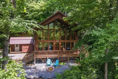 Image de Nantahala Cabin in the Woods\nBeautiful Retreat-4 Acres in Nantahala Forest