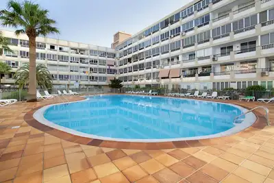 Maison de vacances \"Playa del Aguila\" avec vue sur la mer, piscine partagée et Wi-Fi