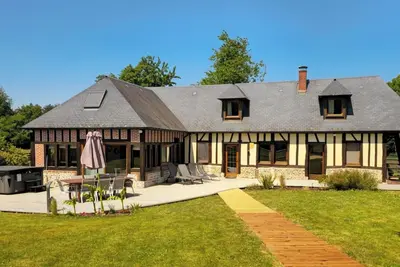 Image de Gîte Du Grestain **** spa, Longère Normande proche Honfleur