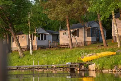 Image de Webb Lake, Hackensack, Northern Mn - 2 Bedroom, Sleeps 4 - Cabin #4 Blue Water