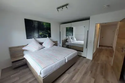 Image de Blick Hochgern 80m² mit Südbalkon, bis zu 6 Personen, 2 Separate Schlafzimmer