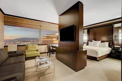 Image de Vdara Deluxe Suite with Gorgeous Bellagio & Sphere Views!