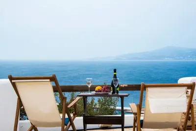 Image de 8 min walking distance to Chora with spectacular Views! 2 homes in 1!