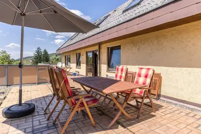 Image de Appartement \"B463 Penthouse\" avec vue sur les montagnes, terrasse privée et Wi-Fi