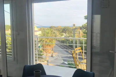 Image de appartement vue imprenable sur la mer