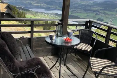 Image de Modern Cabin @Voss, 3 bedr 2 baths 7 beds Sauna Covered balcony + terrace\n