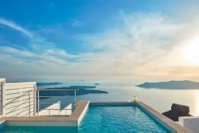 Image de Amazing Santorini Villa | Caldera Serene House | 3 Bedrooms | Private Plunge Pool & Stunning Sea Views | Imerovigli