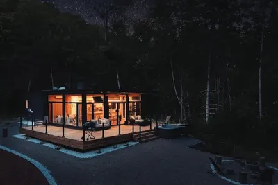 Image de Ski Tremblant l Design Vue Spa Lac Plage