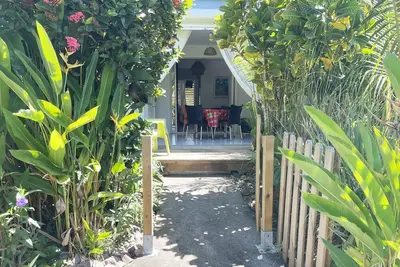 Image de Beau T2 avec son jardin tropical