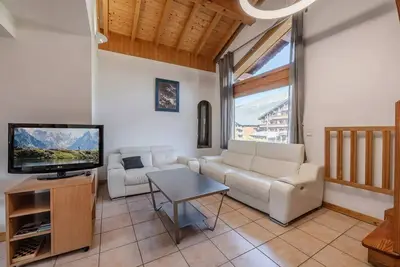 Image de M317 - 3 pièces à Morzine, skis aux pieds