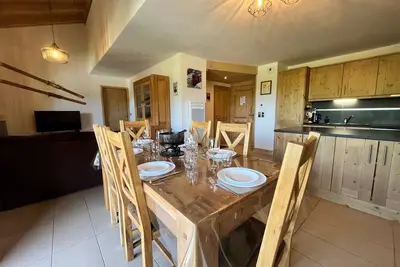 Image de Magnifique duplex 3 chambres près du Grand Massif, wifi et garage