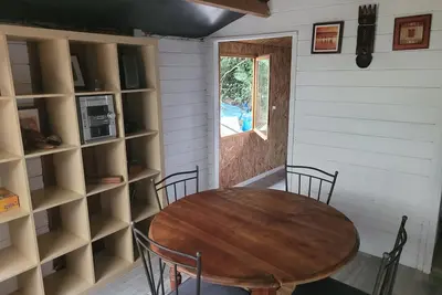 Image de Yourte et chalet avec piscine sur terrain de 1000m2