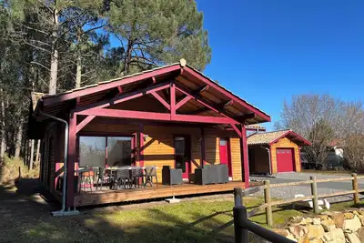 Image de Charmante maison neuve ossature bois à proximité du lac